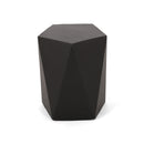 Side Table With Geometric Design