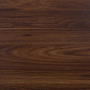 Contemporary Glass Shelf TV Stand For TVs Up To 58 - Dark Walnut