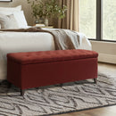 Shandra - Tufted Top Soft Close Storage Bench