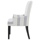 Herran - Upholstered Arm Chair - Beige