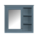 Modern Wall-Mounted Medicine Cabinet With Mirror, Adjustable Shelf