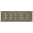 Dahlia - Outdoor Indoor Contemporary Bench