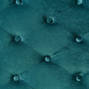 Ethereala - Upholstered Velvet Chaise Lounge With Button Tufted