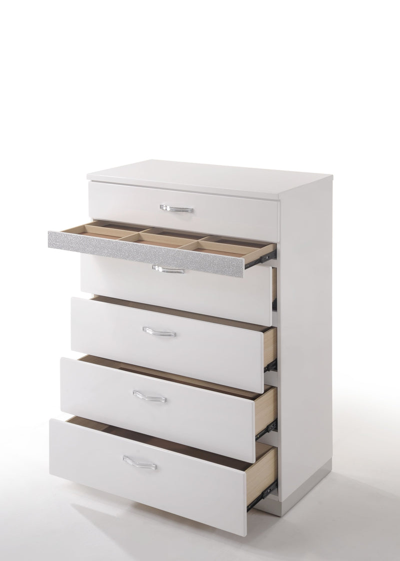 Naima II - High Gloss Chest - White