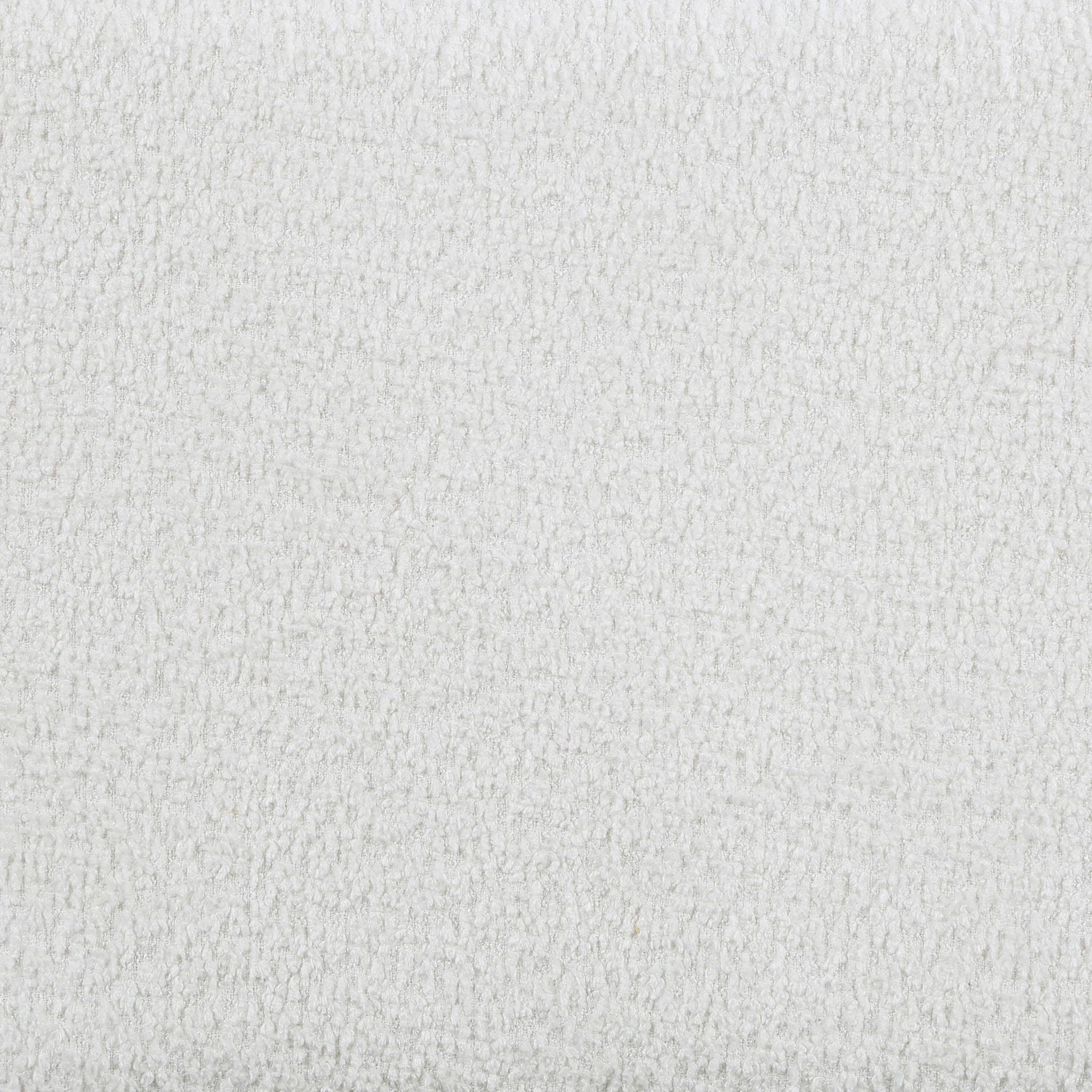 Patricia Boucle Upholstered Twin Day Bed with Trundle White