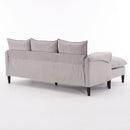Convertible Combination Sofa With Footstools With Storage