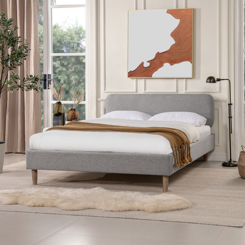 Diego - Low Upholstered Platform Bed