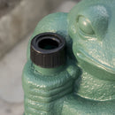 Whimsical - Frog Neptune Umbrella Base Concrete