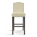 Counter Height Upholstered Bar Stools (Set of 2)