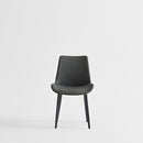 Dining Table Set, Chairs (Set of 2) - Gray