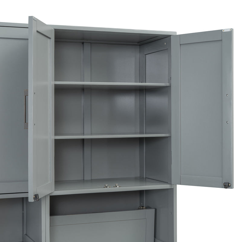 Murphy Wall Bed With Closet, Drawers & Desk
