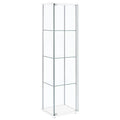 Bellatrix - 4-Shelf Clear Glass Curio Cabinet