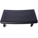 Rolling Detailing Creeper Seat With Wheels, Removable Tool Trays, 300 Lbs Capacity - Green