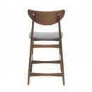 Elegant Counter Height Chair With Cushioned Seat