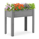 Raised Garden Bed With Legs, Elevated Planter Box For Outdoor Plants