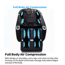 SL Type Pulley Guide, 2D Motor-Massage Manipulator-Space Saver Design, Track Sliding Zero Gravity Multifunction Massage Chair - Black