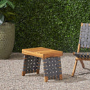 Outdoor Wooden Foldable Side Table - Teak