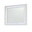 Skye - Marble Mirror - White