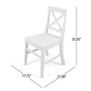 Plethora - Dining Chair With X Shaped Back (Set of 2)