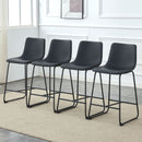 Retro Bar Chairs, Comfortable Stools (Set of 2)