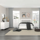 Casilda - Dresser - White Finish - Atlantic Fine Furniture Inc