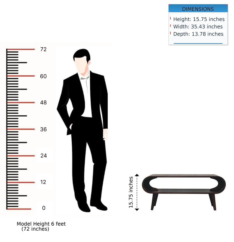 Amaya - Coffee Table - Light Walnut