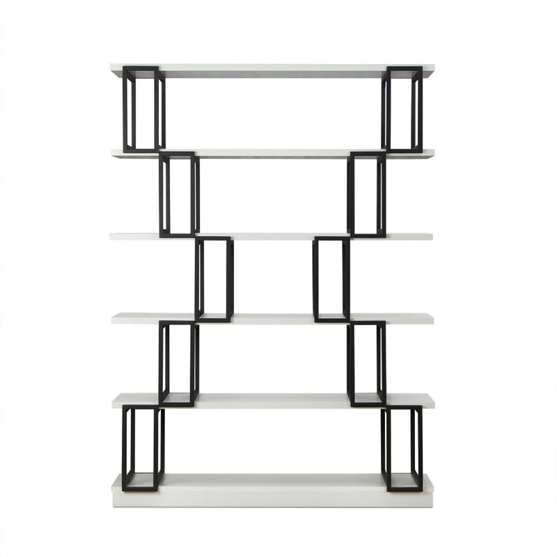 Verne - Bookshelf - White & Black