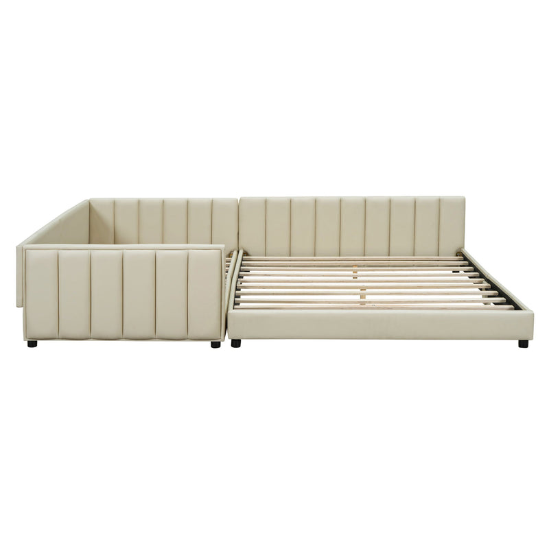 Upholstered Platform Bed, Mother & Child Bed