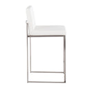 Fuji - Contemporary High Back Counter Stool, Functional Design
