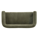 Modern Round Armrest Loveseat