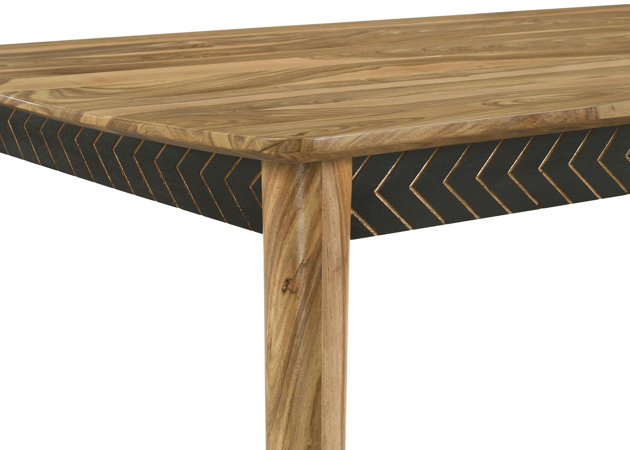 Partridge 5-piece Counter Dining Set Sheesham and Espresso - Atlantic Fine Furniture Melbourne FL