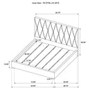 Delsea - Upholstered Platform Bed