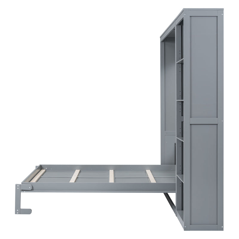 Murphy Wall Bed With Shelves