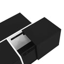 Extendable Coffee Table With 2 Hidden Storage Space And 2 Drawers For Living Room