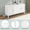 4 Door Sideboard Storage Cabinet With Door Shelf
