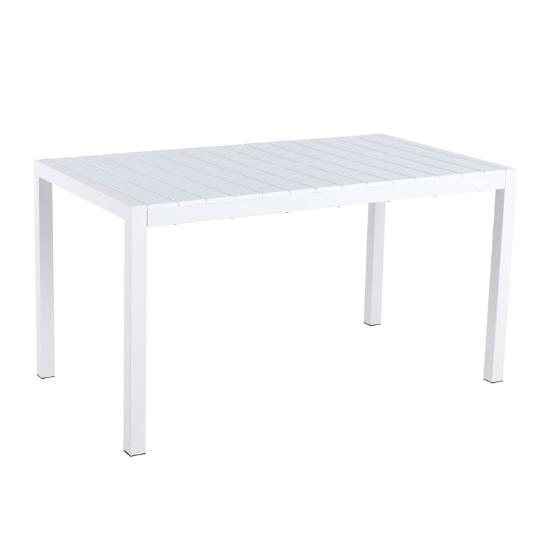 4 Piece Set Of Single Chairs With Long Table