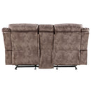 Zubaida - Loveseat w/USB Dock & Console (Glider & Motion)