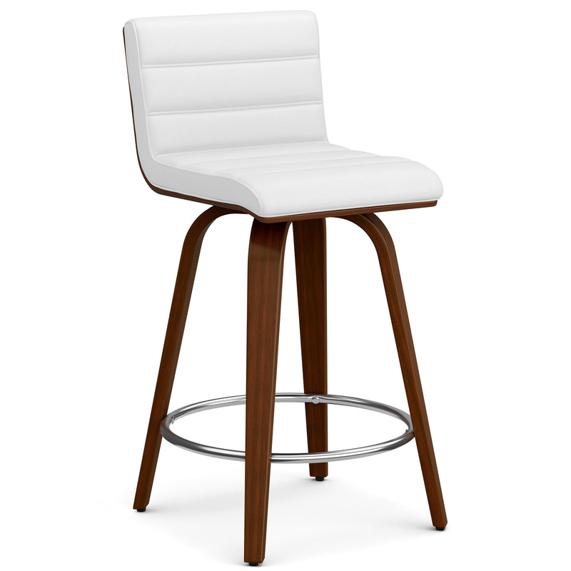 Roland - Upholstered Swivel Counter Height Stool