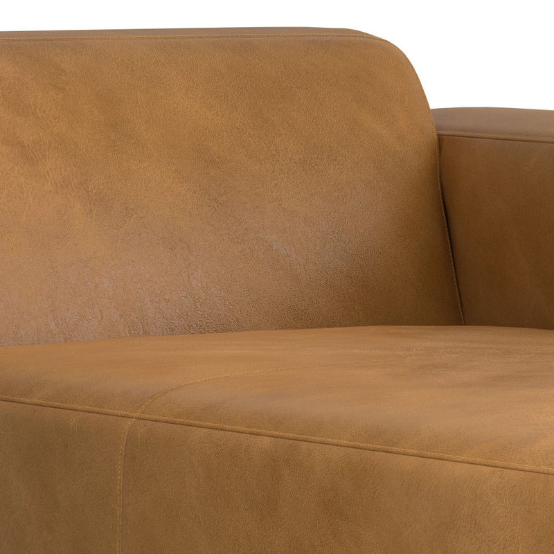 Rex - Right Chaise Sofa Module - Sienna