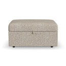 Sky - Storage Ottoman - Light Gray - Atlantic Fine Furniture Inc