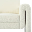 Modern Upholstered Accent Chair, Sturdy Support & Luxurious Comfort