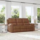 Linden - Power Reclining Sofa With Power Headrests & Lumbar
