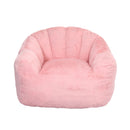 Beanbag Chair, Beanbag Sofa Chair With Armrests Stuffed High Density Foam