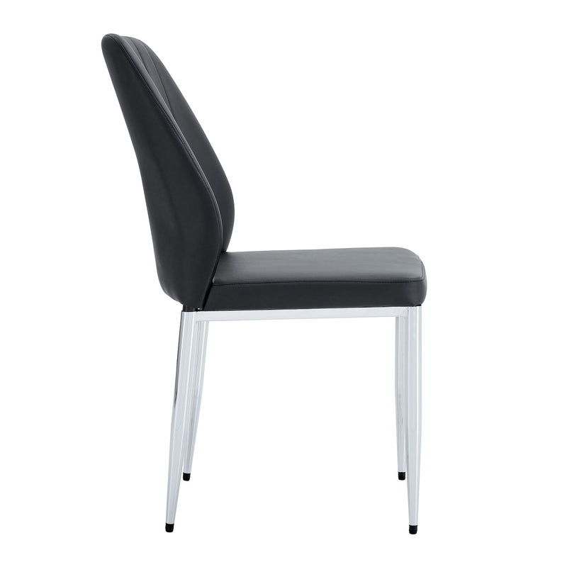 Modern Comfort Dining Chairs With Extended Backrest