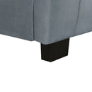 Upholstered Design Platform Bed With Trundle