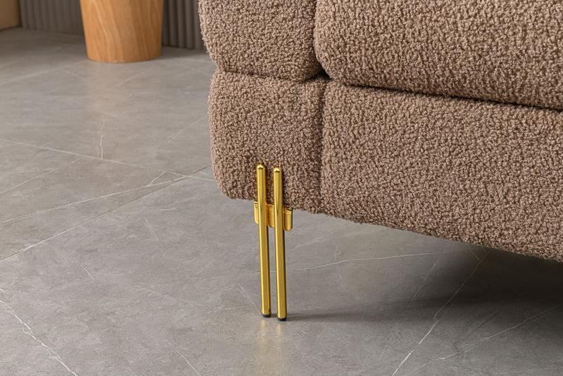 Modern Luxurious And Comfortable Upholstered Sofa