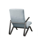 Manhattan - Accent Chair With High Back Support - Light Blue
