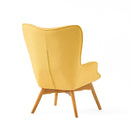 Mid Century Modern Arm Chairs For Living Room - Yellow