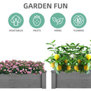 Outdoor Raised Garden Bed