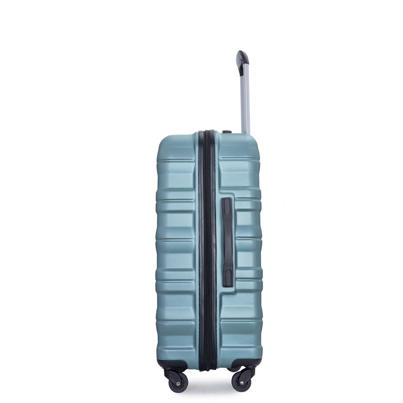 Expandable 3 Piece Luggage Sets Lightweight & Durable Suitcase, Spinner Wheels, Tsa Lock